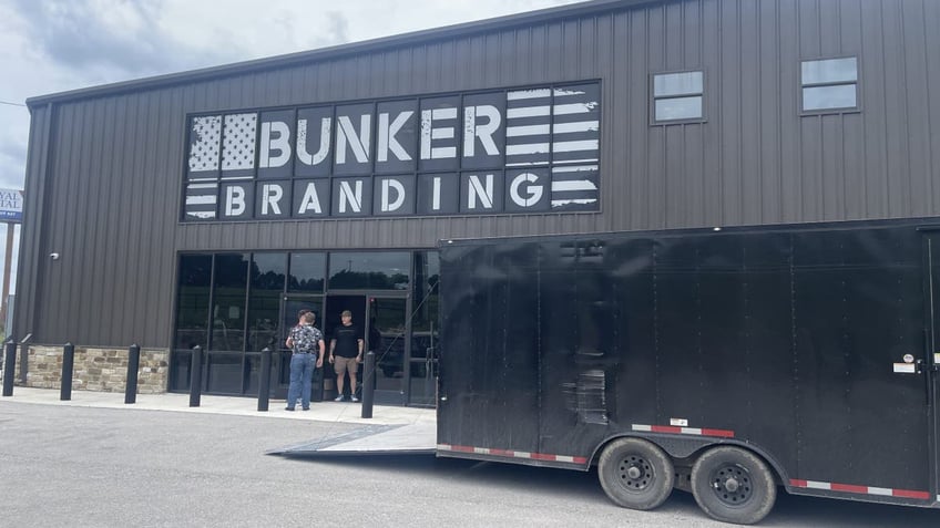 Bunker Branding in Boerne, Texas owned by Clint Sanders and his wife Jenna.