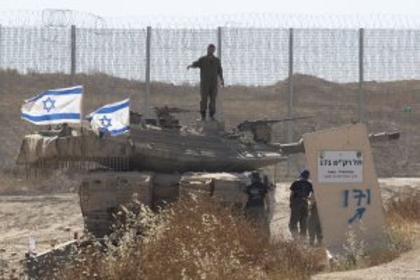 Days before Trump's trip to Middle East, Israel begins massing soldiers on border with Gaz