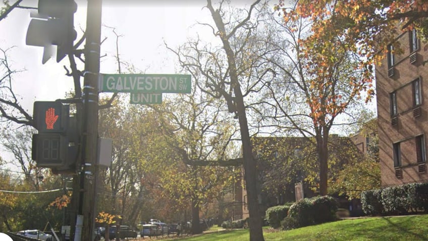 Galveston Street SW street sign in Washington, D.C.