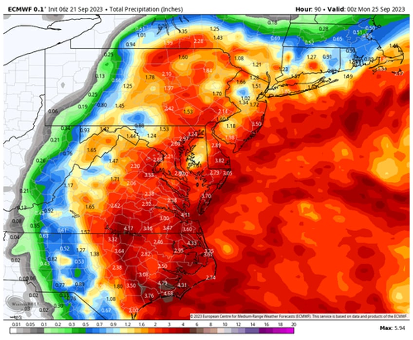 dc swamp in crosshairs models indicate storm advancing up east coast 