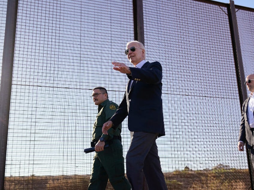 dccc decried donald trumps border wall as bigoted is mum on joe bidens plans to build more wall