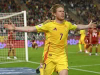 De Bruyne secures Belgium win over Wales in seven-goal thriller