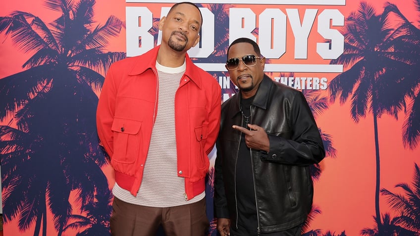 Will Smith and Martin Lawrence at the screening of "Bad Boys: Ride or Die."