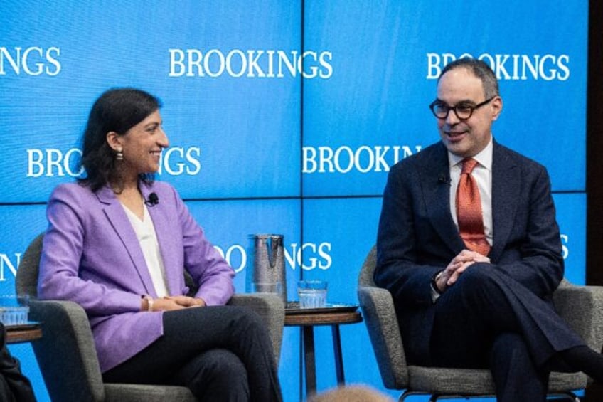 Federal Trade Commission Chair Lina Khan and Assistant Attorney General Jonathan Kanter ha