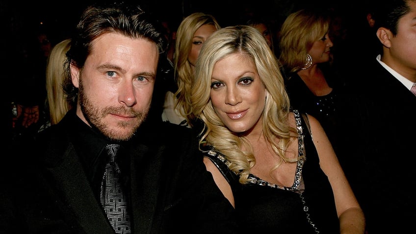 Dean McDermott and Tori Spelling attend an awards show