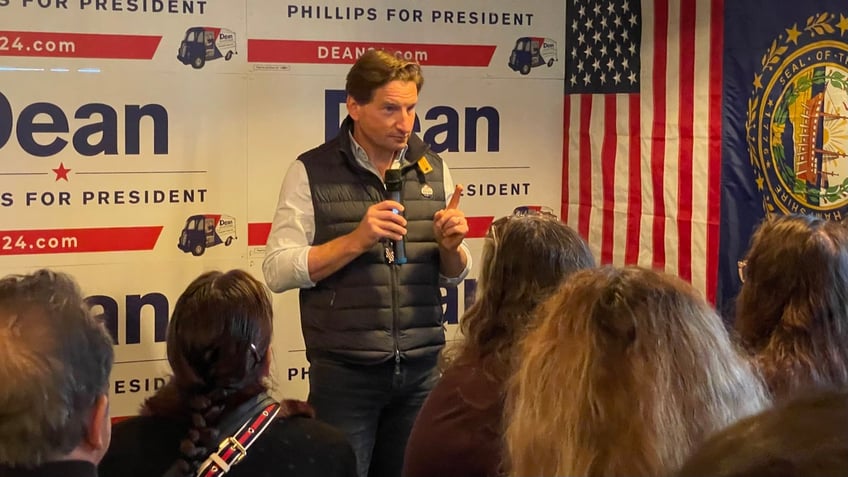 dean phillips says it will be game on with biden if he can pull off a surprise showing in first primary