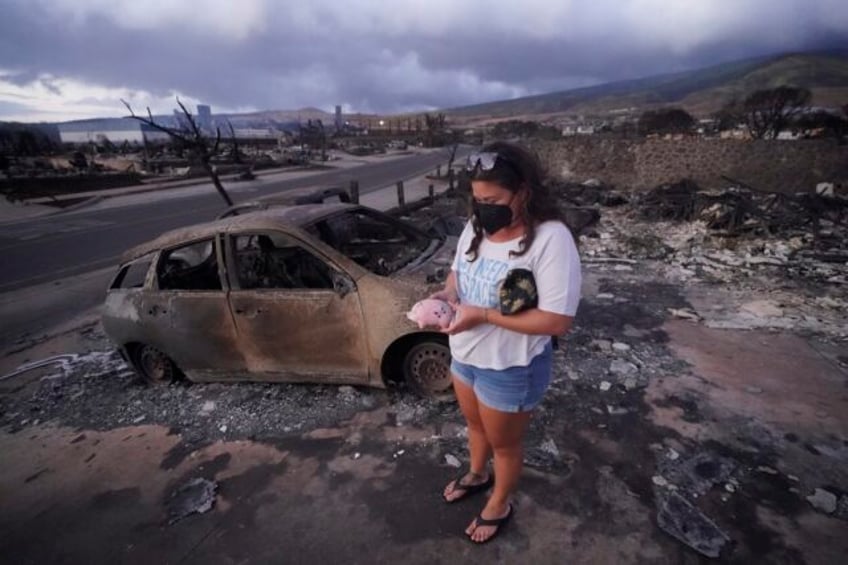 death toll rises to 80 in maui wildfires as survivors begin returning to communities in ruins