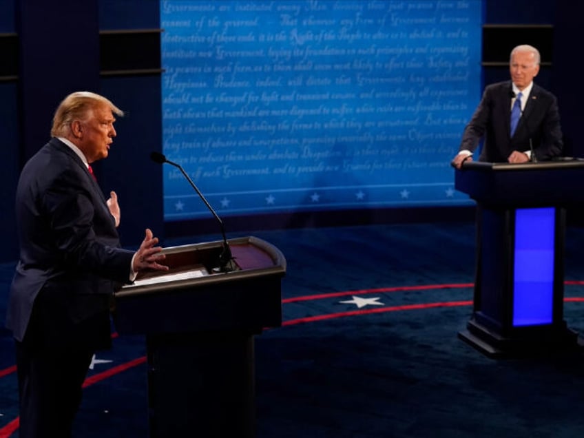 Final U.S. Presidential Debate Between President Trump And Democratic Candidate Joe Biden