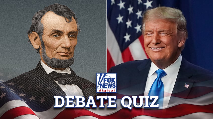 Abraham Lincoln and Donald Trump in Fox News Debate Quiz