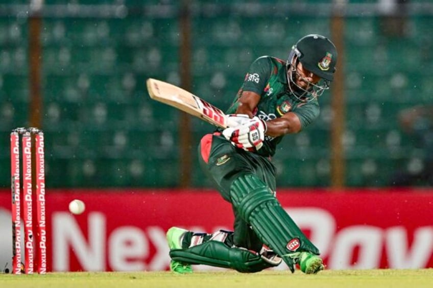 Tanzid Hasan goes on the attack as he leads Bangladesh to an eight-wicket win over Zimbabw