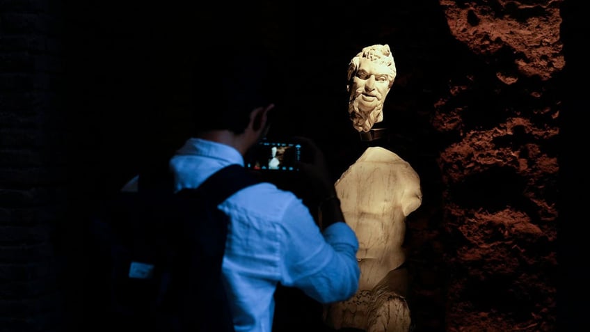 decades after closure domus tiberiana on romes palatine hill reopens to tourists