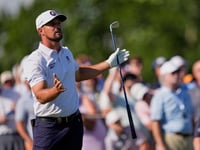 DeChambeau collapses on Green Mile, falling from 1st to tie for 8th at PGA Championship