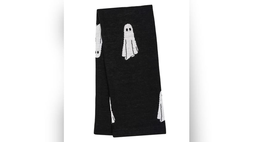 Stay cozy and spooky with a ghost throw. 