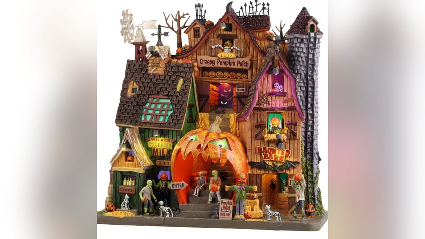 Build your own Halloween village. 