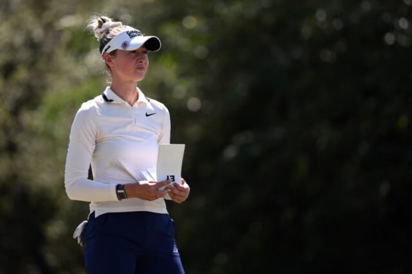 World number one Nelly Korda is chasing her first title of 2025 as she defends her Chevron