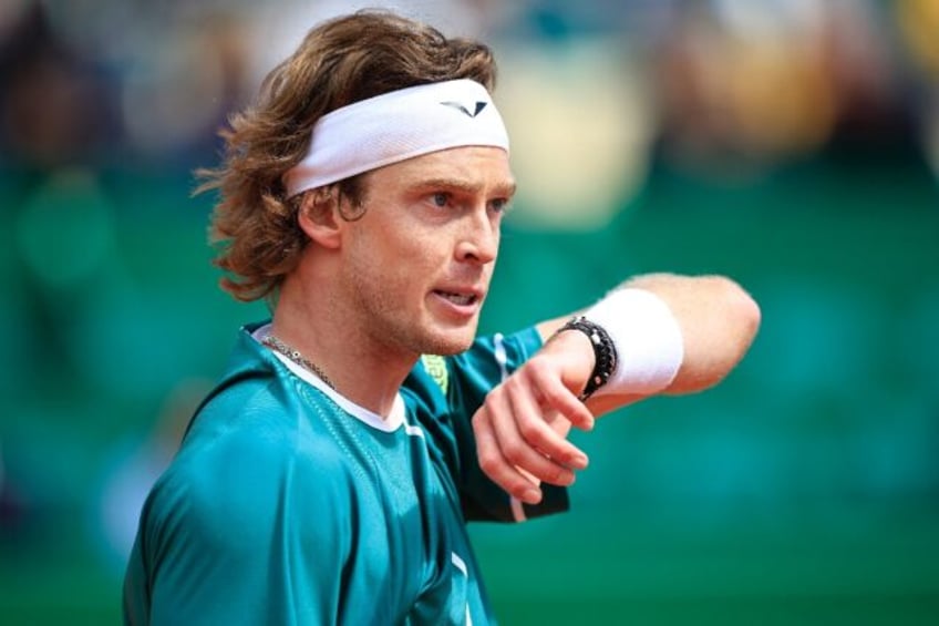 Andrey Rublev's title defence came to an abrupt halt in Monte Carlo