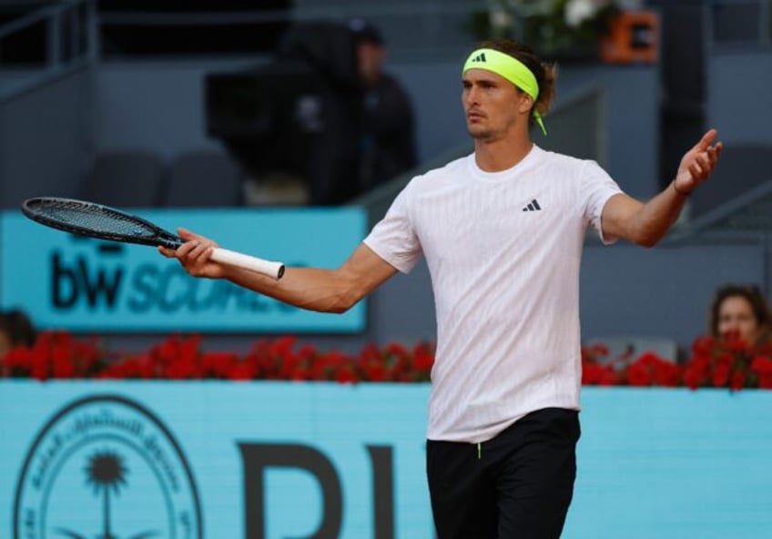 Germany's Alexander Zverev blamed burn out on his poor run of form since losing in the Aus