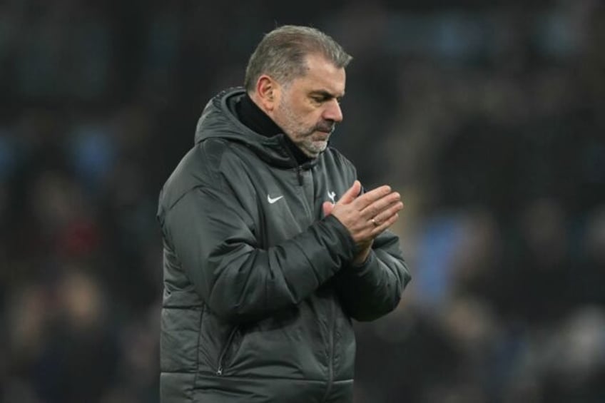 Tottenham boss Ange Postecoglou