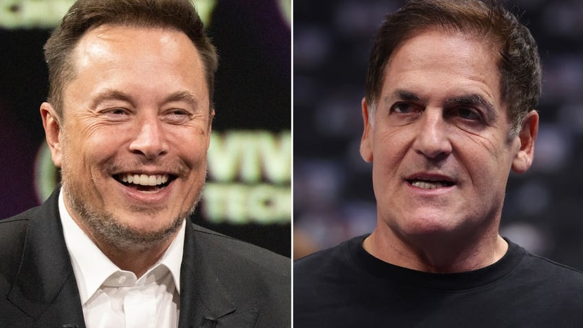 Elon Musk wrote to Mark Cuban on X amid a debate over DEI.