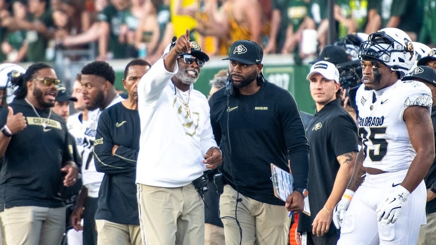 CU football head coach Deion Sanders,