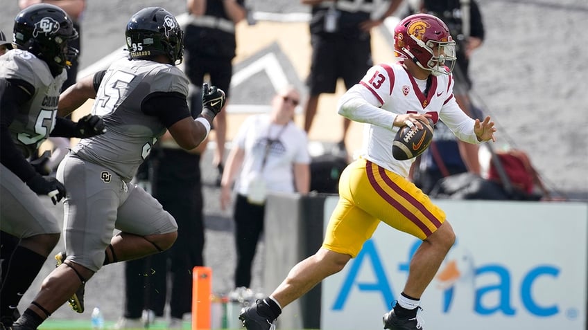 deion sanders buffaloes fall to usc caleb williams throws for 6 scores