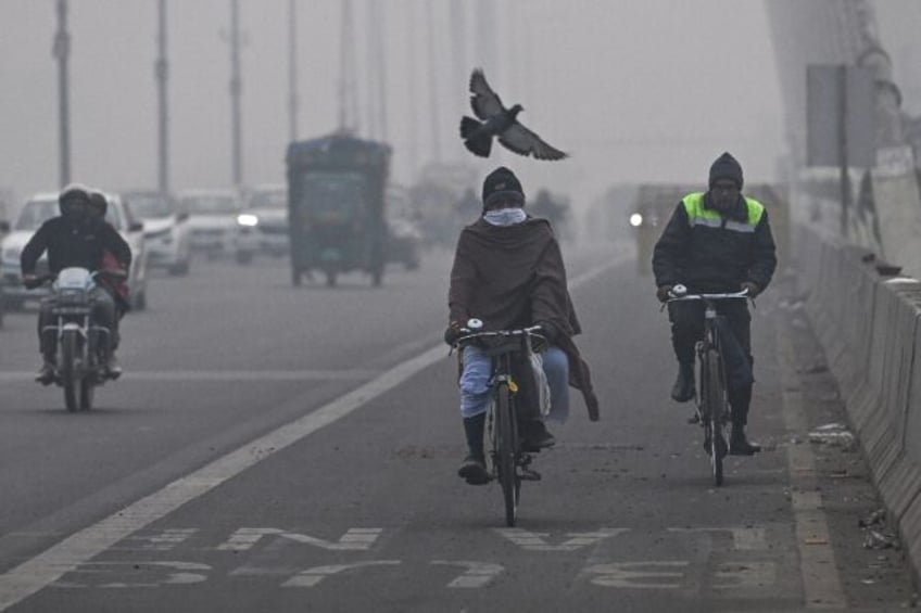 New Delhi is regularly ranked as one of the most polluted cities in the world and is blank