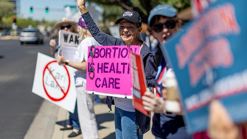 Abortion rights were a central theme to Monday night's DNC programming.