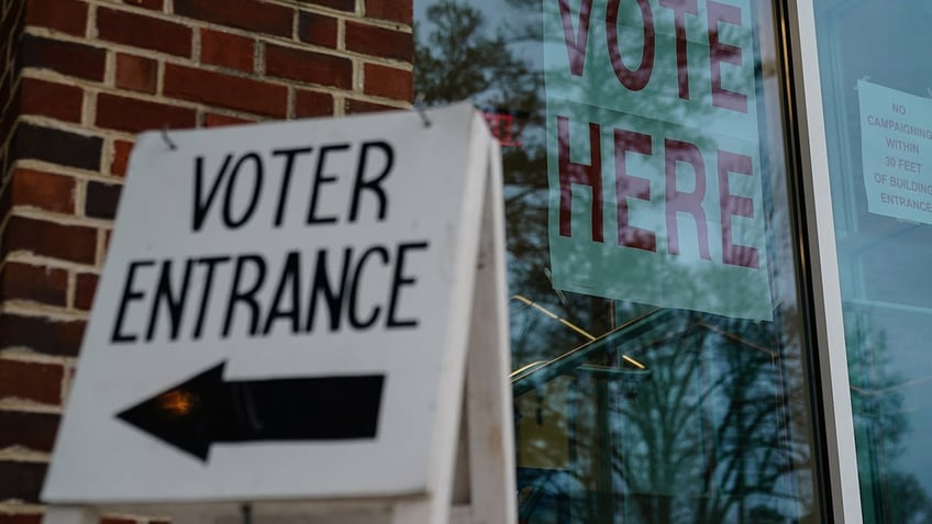 polling place entrance 