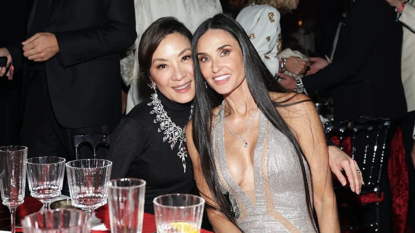 Demi Moore and Michelle Yeoh
