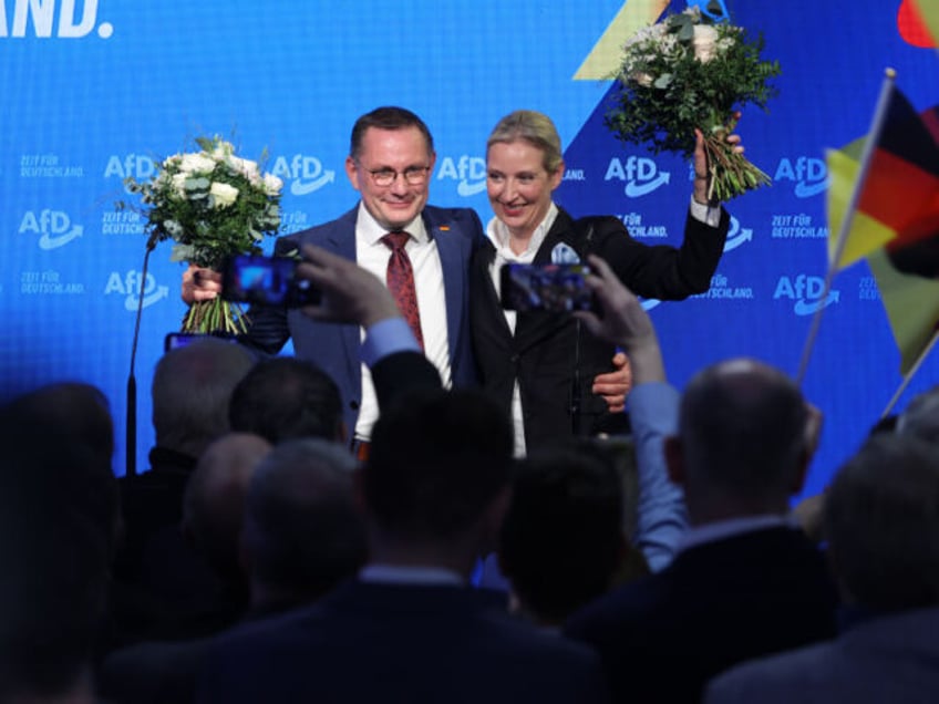 BERLIN, GERMANY - FEBRUARY 23: Alice Weidel, co-leader and chancellor candidate of the far