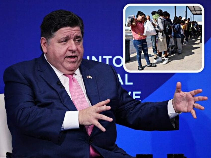 democrat gov jb pritzker admits illegal immigration is enormous strain on illinois