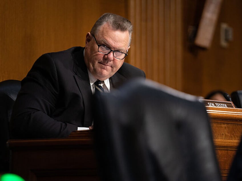 Montana Sen. Jon Tester questions Secretary of Defense Lloyd J. Austin III, and Army Gen.