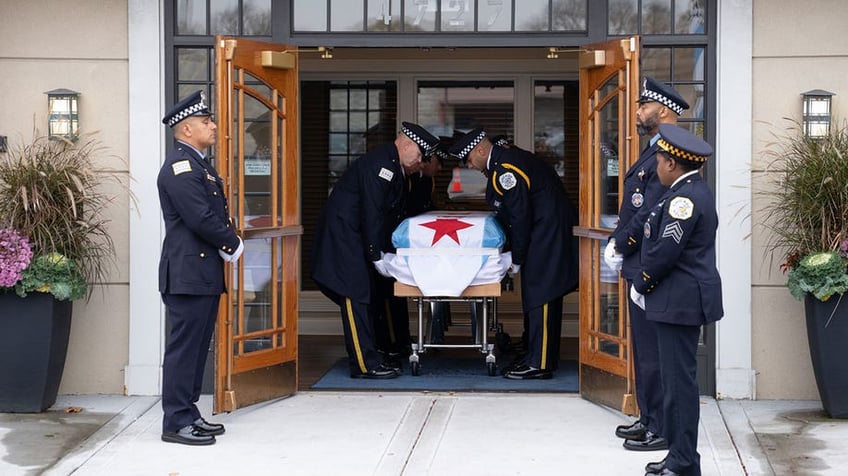 Funeral service for Officer Enrique Martinez