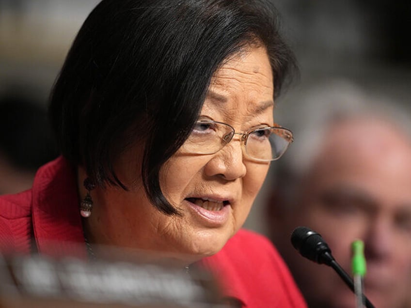 U.S. Sen. Mazie Hirono (D-HI) questions U.S. President-elect Donald Trump's nominee for Se