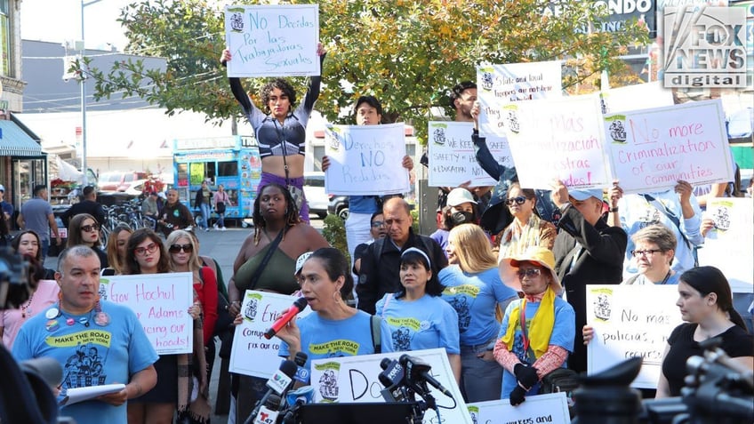 Prostitution and illegal vendor demonstrators