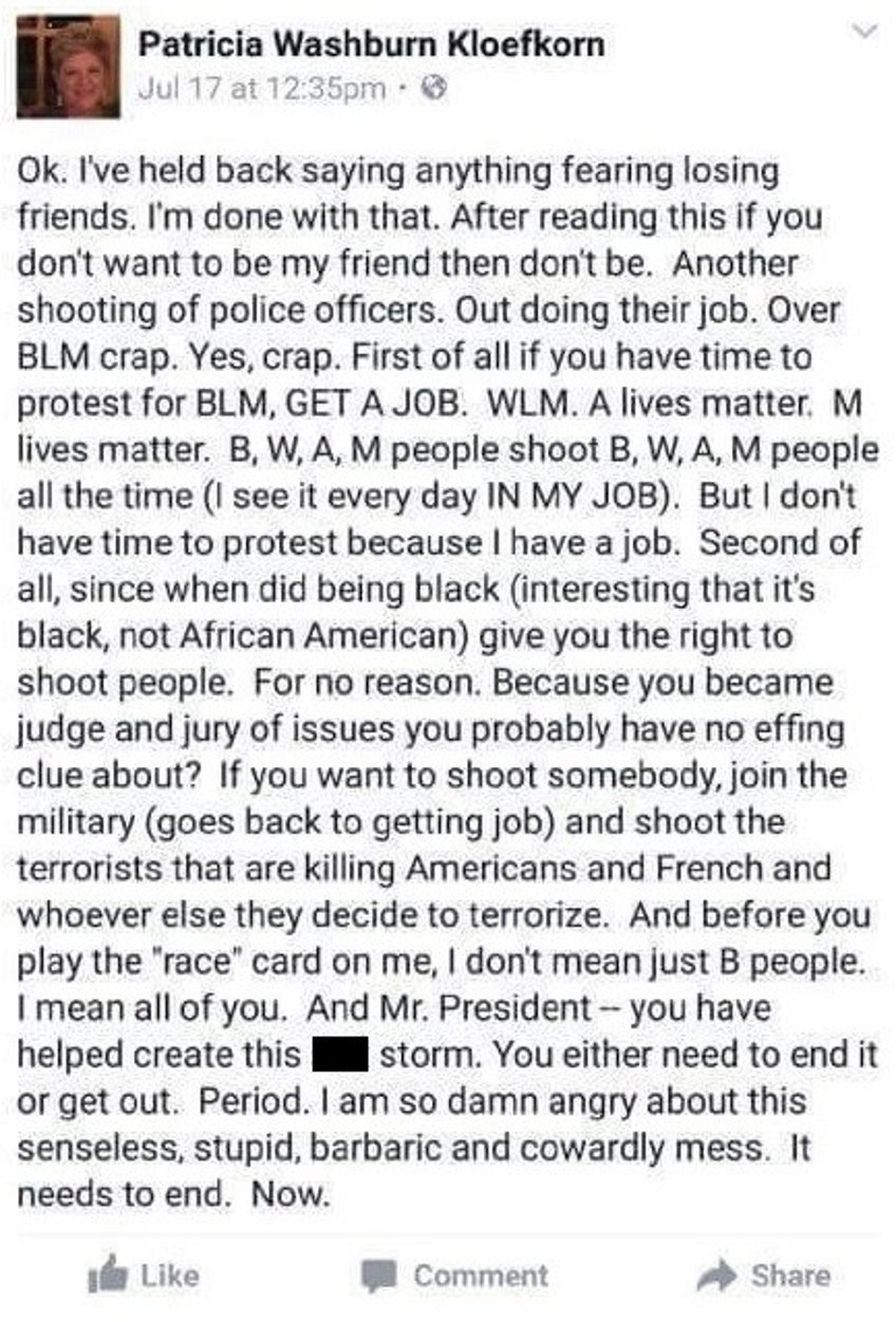 democrat texas judge fires employee over blm facebook post