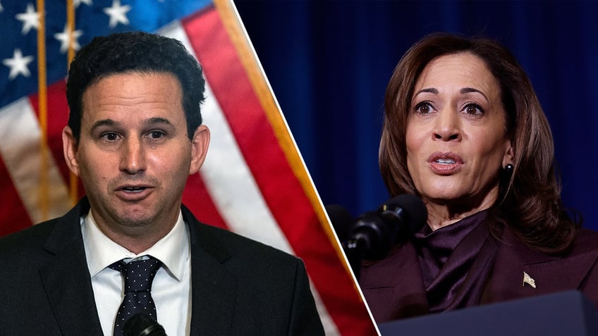 Brian Schatz and Kamala Harris