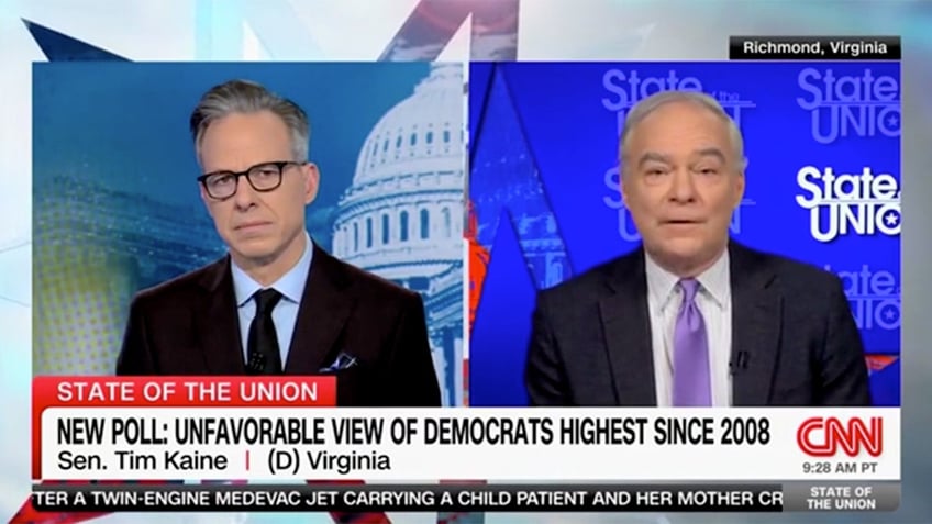 Jake Tapper, Sen. Tim Kaine