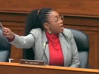 Democratic lawmaker rants about 'the White man' during a hearing on the Dismantle DEI Act