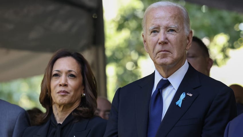 Biden and Harris on Sept. 11 anniversary