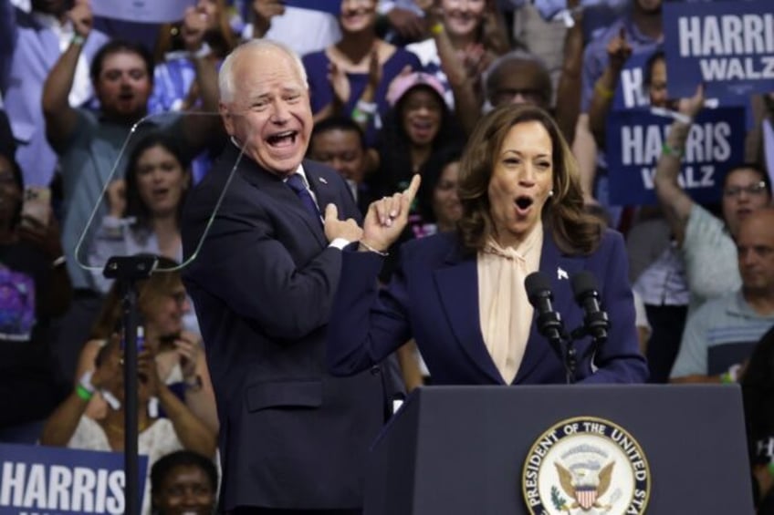 Tim Walz is seen as a "happy warrior" who boosts a ticket along side Vice President Kamala