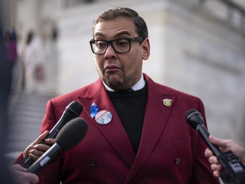 democrats gloat after unprecedented george santos expulsion from congress gtfo