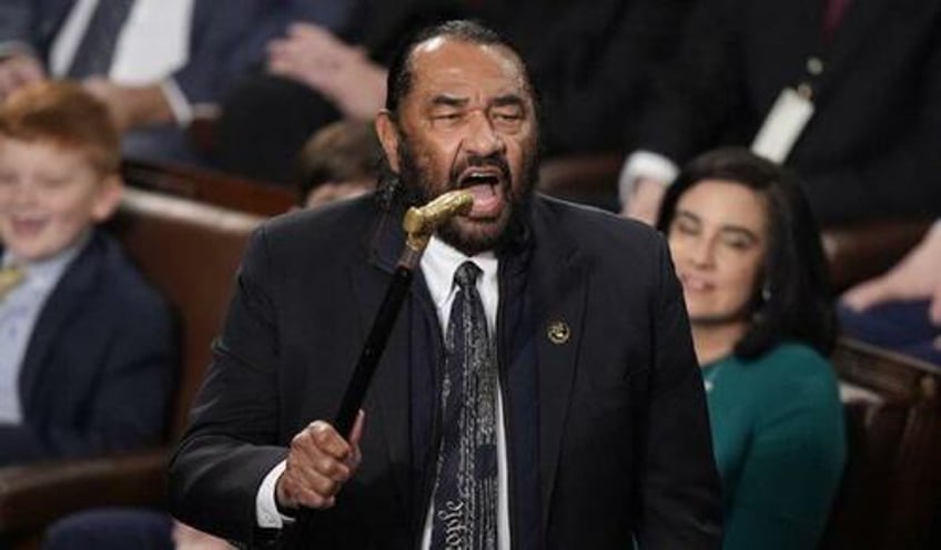 democrats refuse to applaud black cancer kid rep al green booted for temper tantrum during trump speech