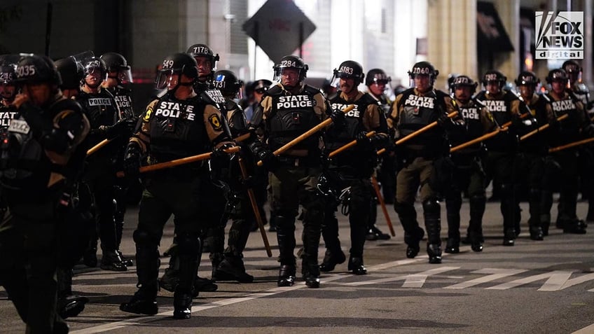 Police clash with pro-Hamas demonstrators in Chicago