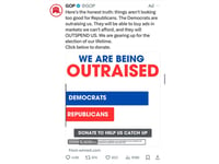 Dems mock RNC for 'desperate' fundraising drive that includes stark admission on DNC's money advantage