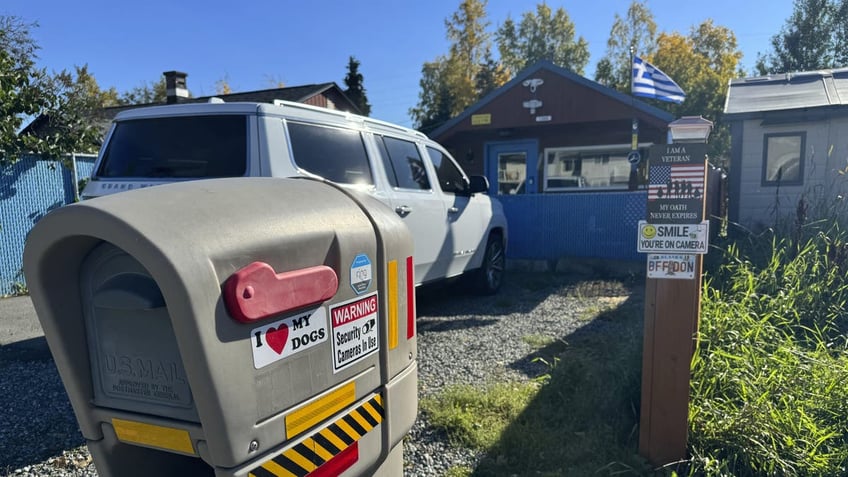 The Anchorage, Alaska, home of Panos Anastasiou, who has been charged in federal court for allegedly threatening U.S. Supreme Court justices and their family members.