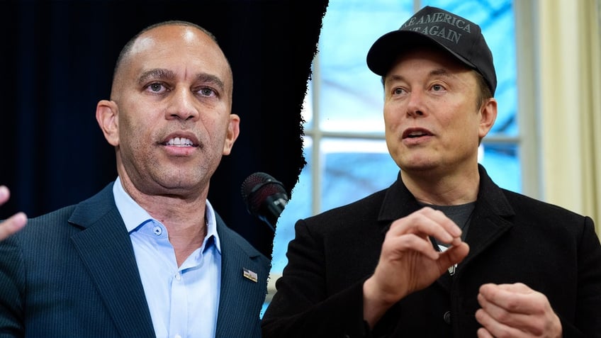 Hakeem Jeffries, Elon Musk