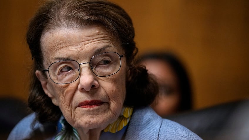 Dianne Feinstein in 2023