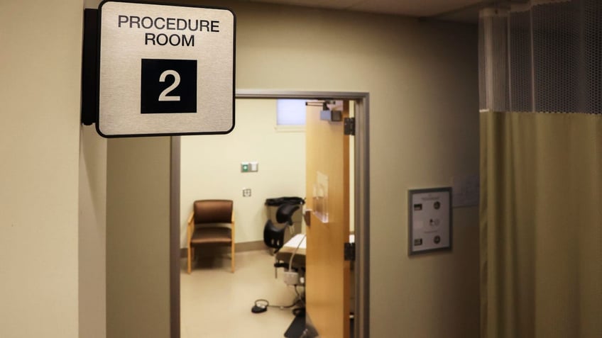 Abortion clinic procedure room 