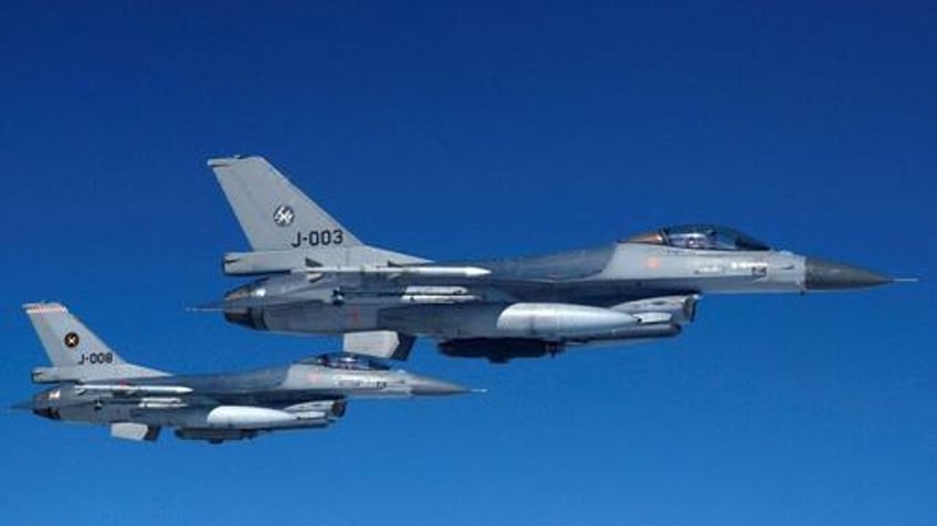 denmark says ukraine can strike targets in russia with danish supplied f 16s